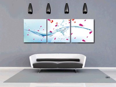 File PSD Tải tranh bộ ghép 3 tấm trang trí trừu tượng #25 (gốc) cho designer