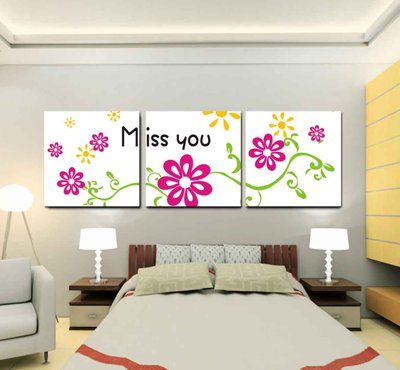 Tải file Tải tranh bộ ghép 3 tấm trang trí trừu tượng #74 (PSD) cho in tranh kính