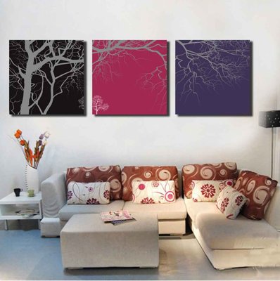 Mua file gốc Tải tranh bộ ghép 3 tấm trang trí trừu tượng #87 (in ấn) tại Filetranh.com