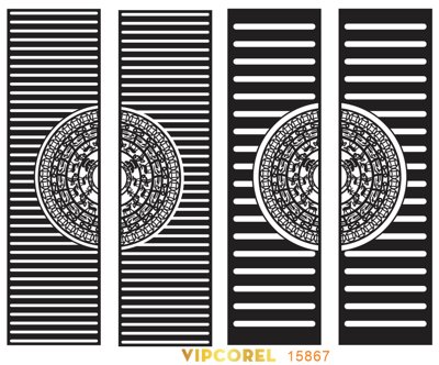 File ảnh Tấm CNC - Laser họa tiết trống đồng file corel (gốc) cho trang trí nội thất