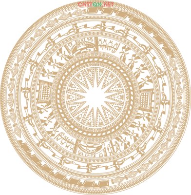 File in trần Tổng hợp các loại trống đồng Việt Nam CorelDRAW (bản gốc) đại dương