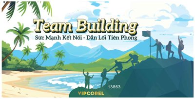 File gốc Team building sức mạnh kết nối - dẫn lối tiên phong (chuẩn màu) cho in offset