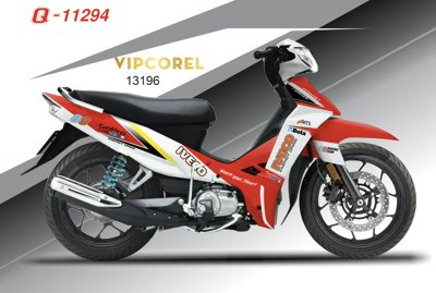 File in trần Tem decal xe Sirius GoPro Ivenco Energy Drink (bản gốc 3D) sống động