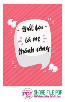 File tranh Thất bại là mẹ thành công file vector PDF (bản gốc) in lụa dán tường