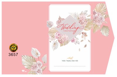 Tệp tin gốc Thiệp cưới Quang Anh và Ngọc Hương HD160 file corel (chất lượng cao) Thiệp cưới Quang Anh và Ngọc Hương HD160 file corel