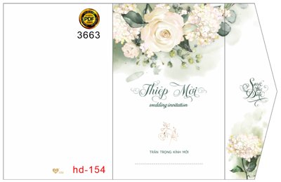 File gốc Thiệp mời Quang Anh và Ngọc Hương mã phôi HD154 (thiết kế) độc quyền