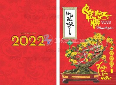 File tranh gốc Thiep chuc tet (12) (sắc nét từng chi tiết)