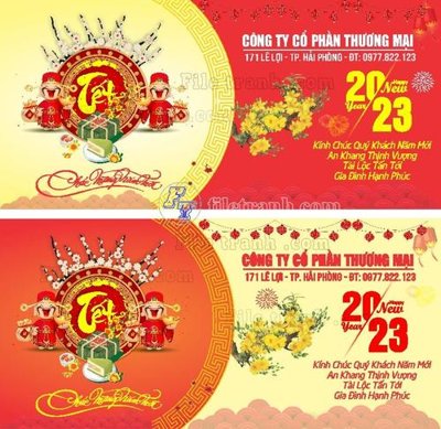 File PSD Thiep chuc tet (23) (chất lượng in ấn)