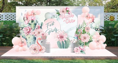 Tải xuống file tranh gốc Tiệc sinh nhật Thanh Chúc - tone màu hồng #33 file EPS (PSD/TIFF)