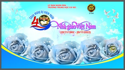 Ảnh gốc file in lụa Trường THCS kỷ niệm 40 năm ngày nhà giáo Việt Nam chi tiết