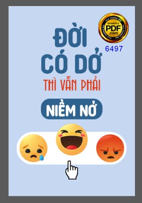 File gốc Tranh động lực treo tường "Đời có dở thì vẫn phải niềm nở" (PNG) nền trong suốt