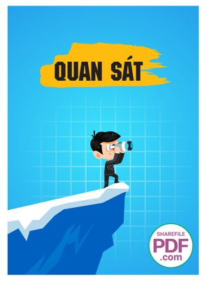 File gốc Tranh động lực treo tường: Quan sát file vector PDF (trang trí) phòng trẻ em