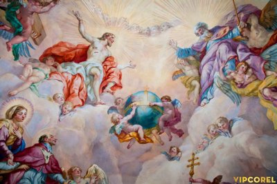 File in trần Tranh 3D Trần Xuyên Sáng chất lượng cao #10 (bản gốc) 5D