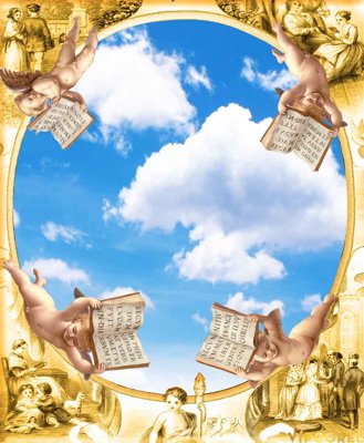 File gốc Tranh 3D Trần Xuyên Sáng chất lượng cao #23 (trang trí) phòng làm việc