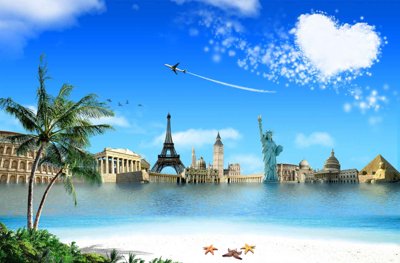 File gốc Tranh 3D biển xanh - đại dương xanh #28 (PNG) chất lượng cao