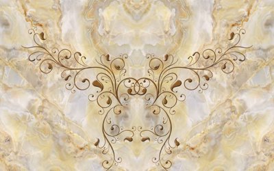 Tải file tranh gốc Tranh 3D giả đá - vân đá - vân đối xứng #67 chất lượng cao