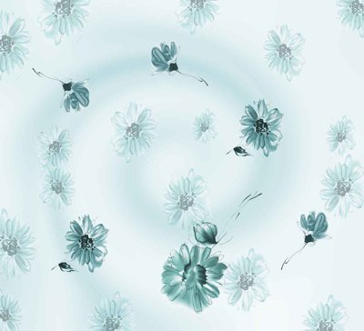 File gốc Tranh dán tường 3D hoa nghệ thuật hiện đại #139 (thiết kế) cho in ấn