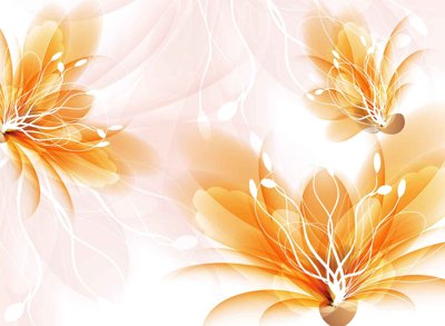 File tranh gốc Tranh dán tường 3D hoa nghệ thuật hiện đại #199 (bản quyền) file PSD