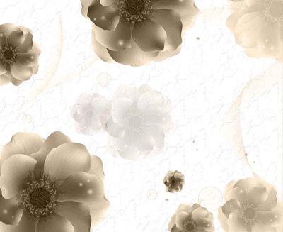 Tải về file gốc Tranh dán tường 3D hoa nghệ thuật hiện đại #205 (dùng cho in quảng cáo)