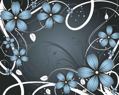 Mua file ảnh gốc Tranh dán tường 3D hoa nghệ thuật hiện đại #58 (chất lượng cao)