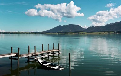 Download file tranh Tranh dán tường 3D phong cảnh hữu tình #122 (file gốc PSD)