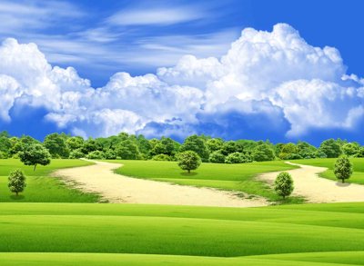 Tải file gốc Tranh dán tường 3D phong cảnh hữu tình #89 (in bạt) quảng cáo