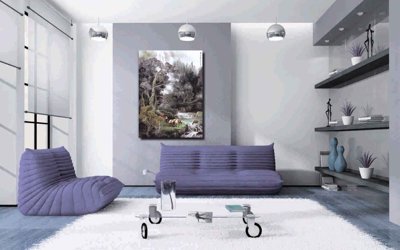 Download file ảnh gốc Tranh ghép phong cảnh treo tường trang trí phòng #19 để in ấn