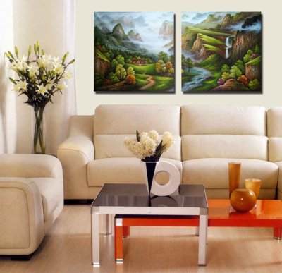 File tranh trang trí Tranh ghép phong cảnh treo tường trang trí phòng #30 (file gốc)
