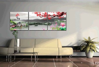 File gốc Tranh ghép phong cảnh treo tường trang trí phòng #4 (cho in ấn) từ Filetranh.com