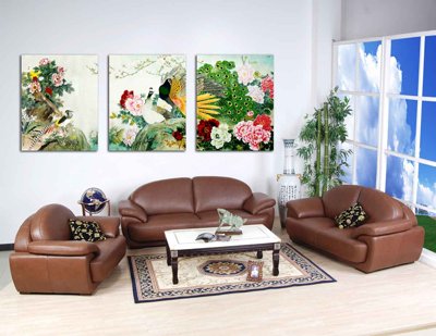 File gốc Tranh ghép phong cảnh treo tường trang trí phòng #44 (in lụa) tranh thuận buồm