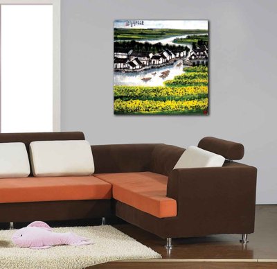 File in trần Tranh ghép phong cảnh treo tường trang trí phòng #50 (bản gốc) phong cảnh