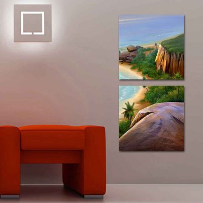 Chi tiết file gốc Tranh ghép phong cảnh treo tường trang trí phòng #52 (cho in tráng gương)