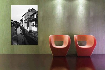 File gốc Tranh ghép phong cảnh treo tường trang trí phòng #55 (cho in ấn) độc quyền