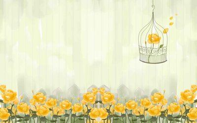 Tải file Tranh hoa nổi 3D - Tranh hoa dán tường 3D #105 (gốc) chủ đề phong thủy