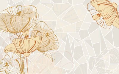 Tệp tin gốc Tranh hoa nổi 3D - Tranh hoa dán tường 3D #110 (chất lượng cao) Tranh hoa nổi 3D - Tranh hoa dán tường 3D #110