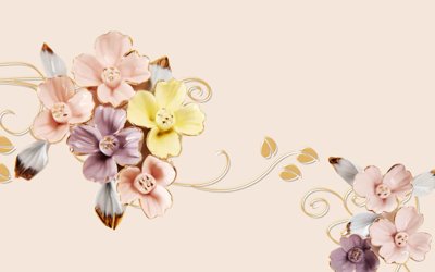 File tranh in mica Tranh hoa nổi 3D - Tranh hoa dán tường 3D #53 (độ phân giải cao)