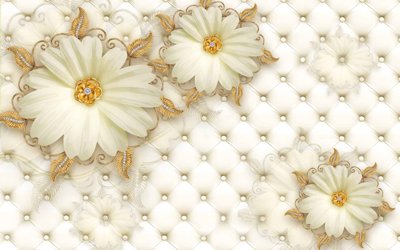 File tranh Tranh hoa nổi 3D - Tranh hoa dán tường 3D #77 (ảnh gốc) cho in ấn kỹ thuật số