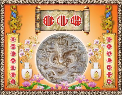 File gốc Tranh phòng thờ, bàn thờ, mâm ngũ quả file PSD 15084 (in 3D) cho trang trí