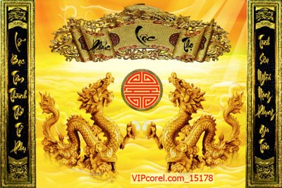 File tranh Tranh phòng thờ, bàn thờ, mâm ngũ quả file PSD 15178 (gốc) phong cách tối giản