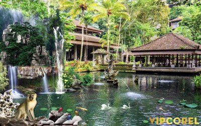 File tranh trang trí Tranh phong thủy 3D - phong cảnh sơn thủy hữu tình #6 (file gốc)