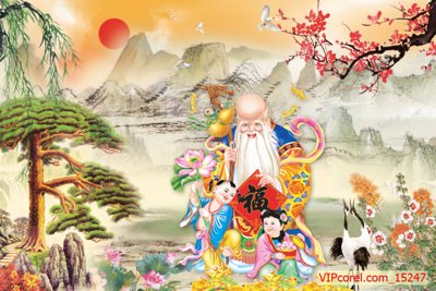 File in ấn cao cấp Tranh tài lộc - Tranh tường 3D file PSD 15247 (file gốc)