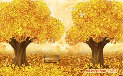 Tải file tranh gốc Tranh tài lộc - Tranh tường 3D file PSD 15293 chất lượng cao