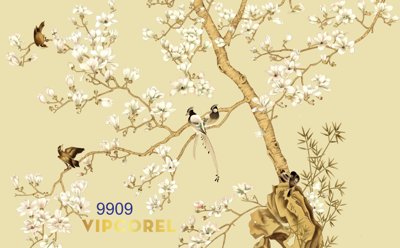 File gốc Tranh tường quán cà phê #27 file PSD (in mica) làm quà tặng