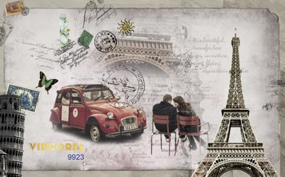 File gốc Tranh tường quán cà phê #41 file PSD (in mica) cắt laser