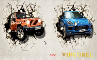 File tranh Tranh tường quán cà phê #64 file PSD (bản gốc) in lụa 3D