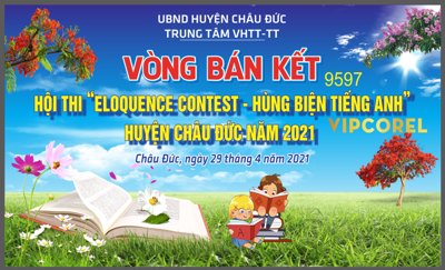 File ảnh Vòng bán kết "Eloquence contest - Hùng biện tiếng anh" (gốc) cho trang trí nhà hàng