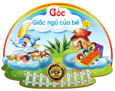 File gốc [VIP] GÓC GIẤC NGỦ CỦA BÉ file PDF & CDR (in lụa) cao cấp