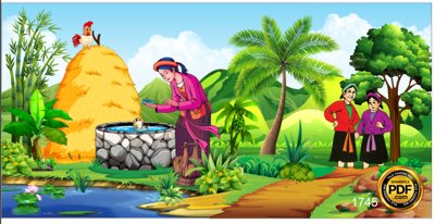 Chi tiết file gốc [VIP] Tranh truyện Tấm Cám file PDF & CDR (cho in tráng gương)