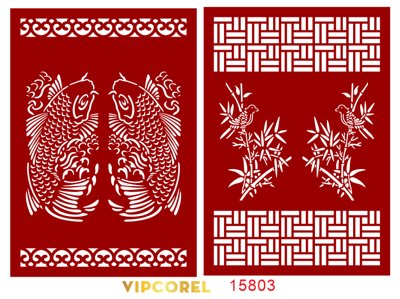File ảnh gốc Vector Vách ngăn CNC phòng thờ #36 file corel (chuyên in mica)