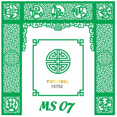 Tải file Vector Vách ngăn CNC phòng thờ #7 file corel (ảnh gốc) file TIFF